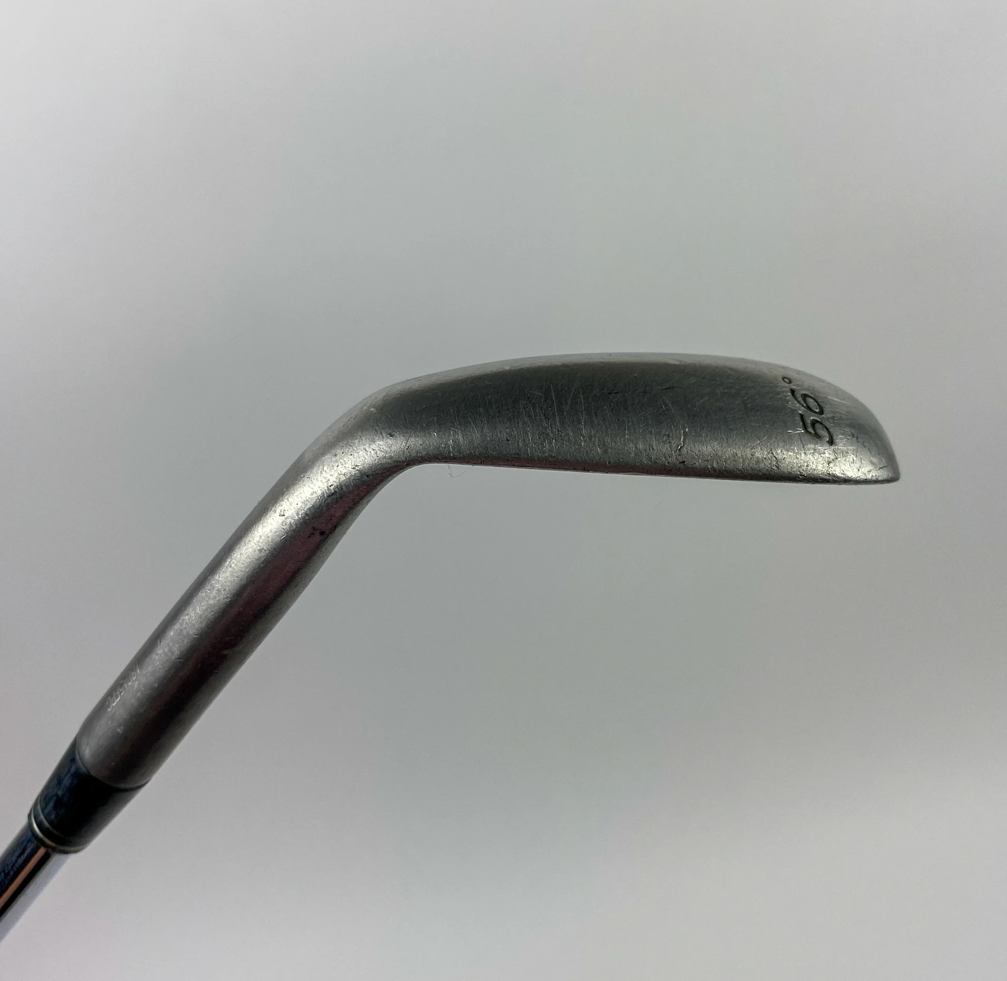 Used RH TaylorMade RAC Satin Wedge 56*-12* Bounce Wedge Steel Golf Club - Image 5