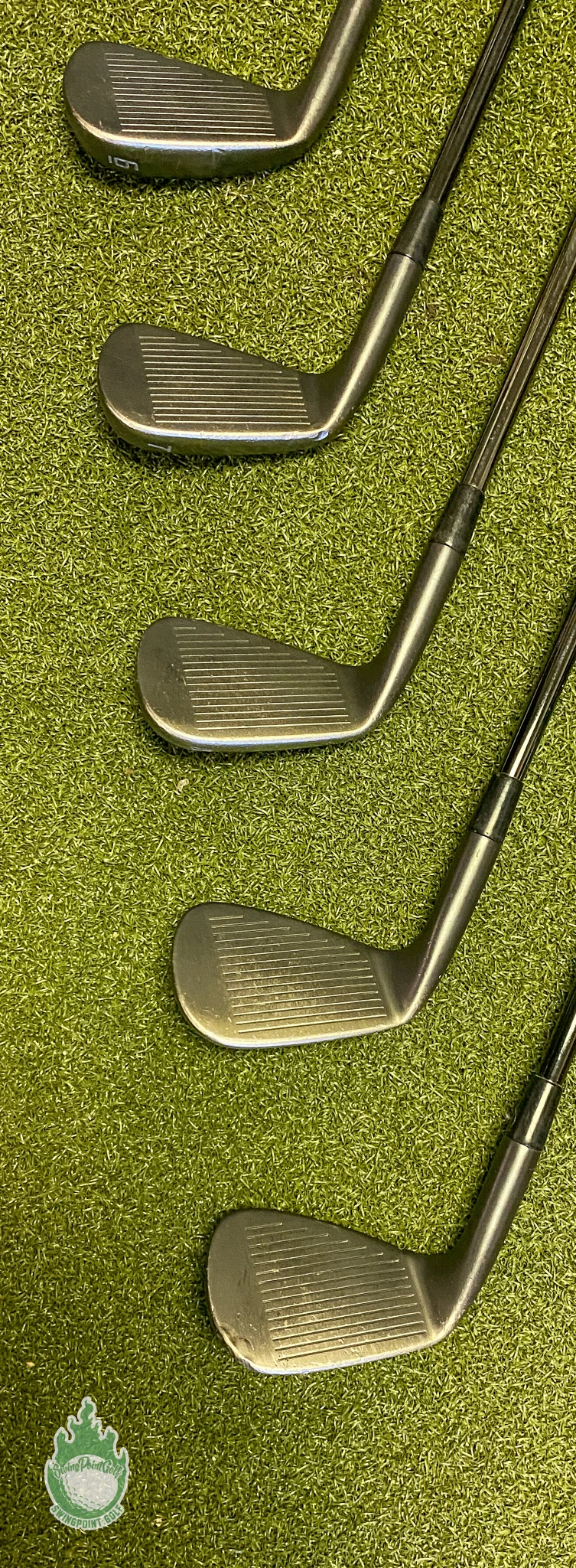 Used Cobra King Forged CB/MB Combo Irons 4-PW $-Taper 120g Stiff Steel Golf Set - Image 6