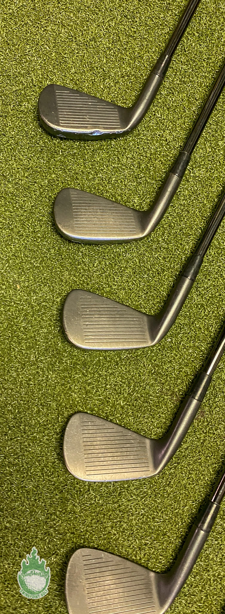 Used Cobra King Forged CB/MB Combo Irons 4-PW $-Taper 120g Stiff Steel Golf Set - Image 5