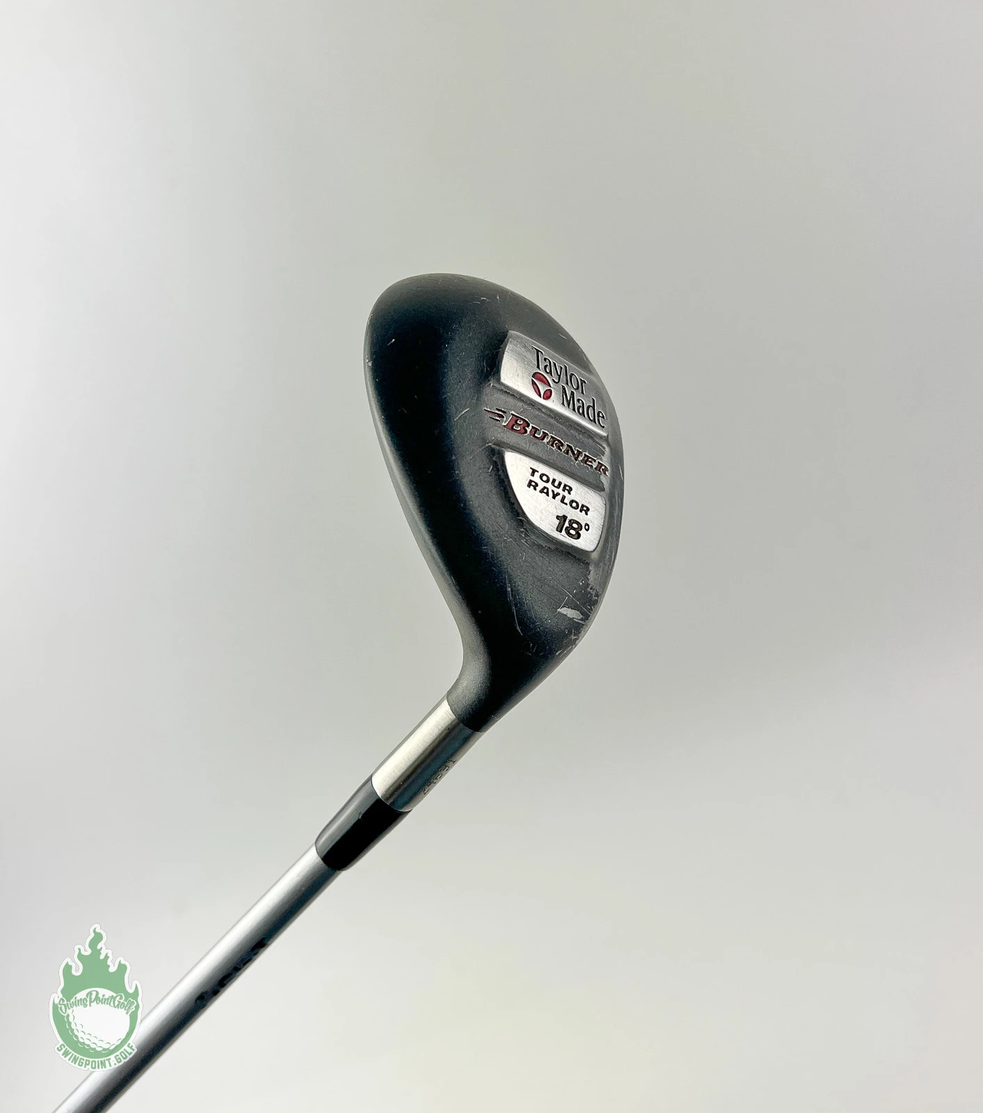 Used RH TaylorMade Burner Tour Raylor Hybrid 18* X-Stiff Graphite Golf Club - Image 2