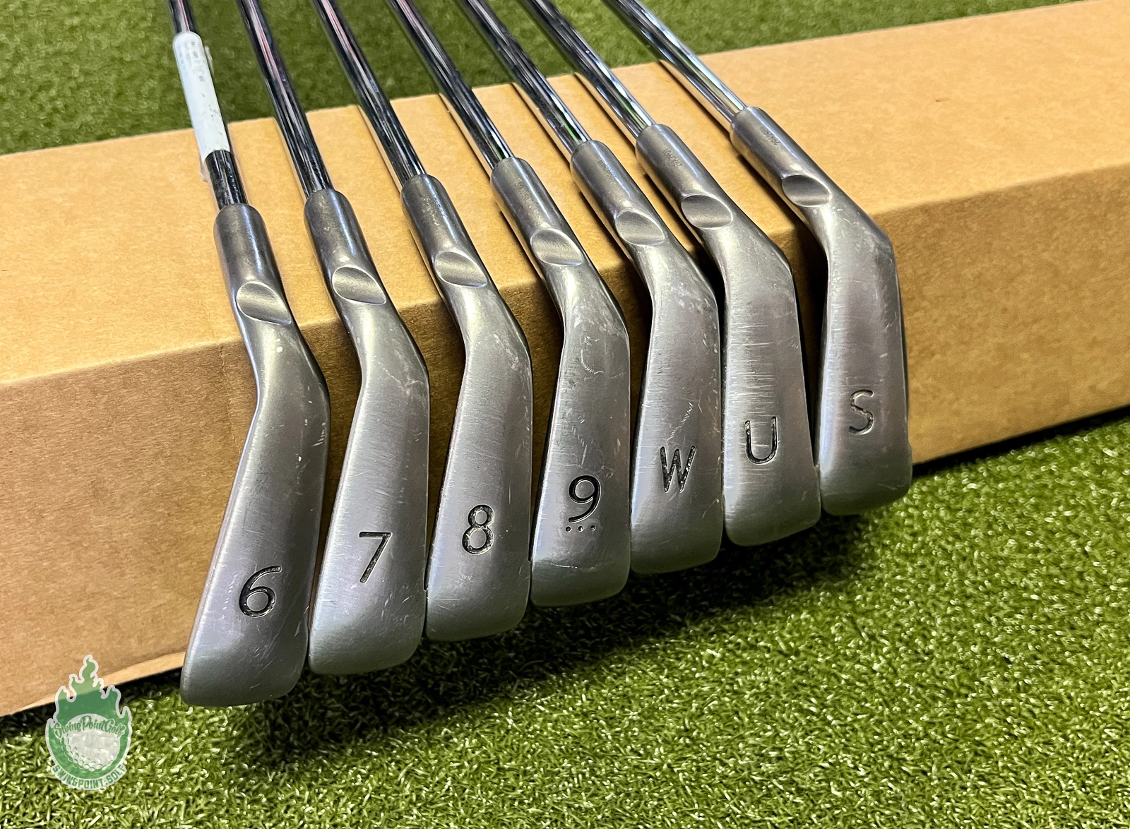 Used Ping Yellow Dot G25 Irons 6-PW/UW/SW CFS Regular Flex Steel Golf Club Set - Image 2