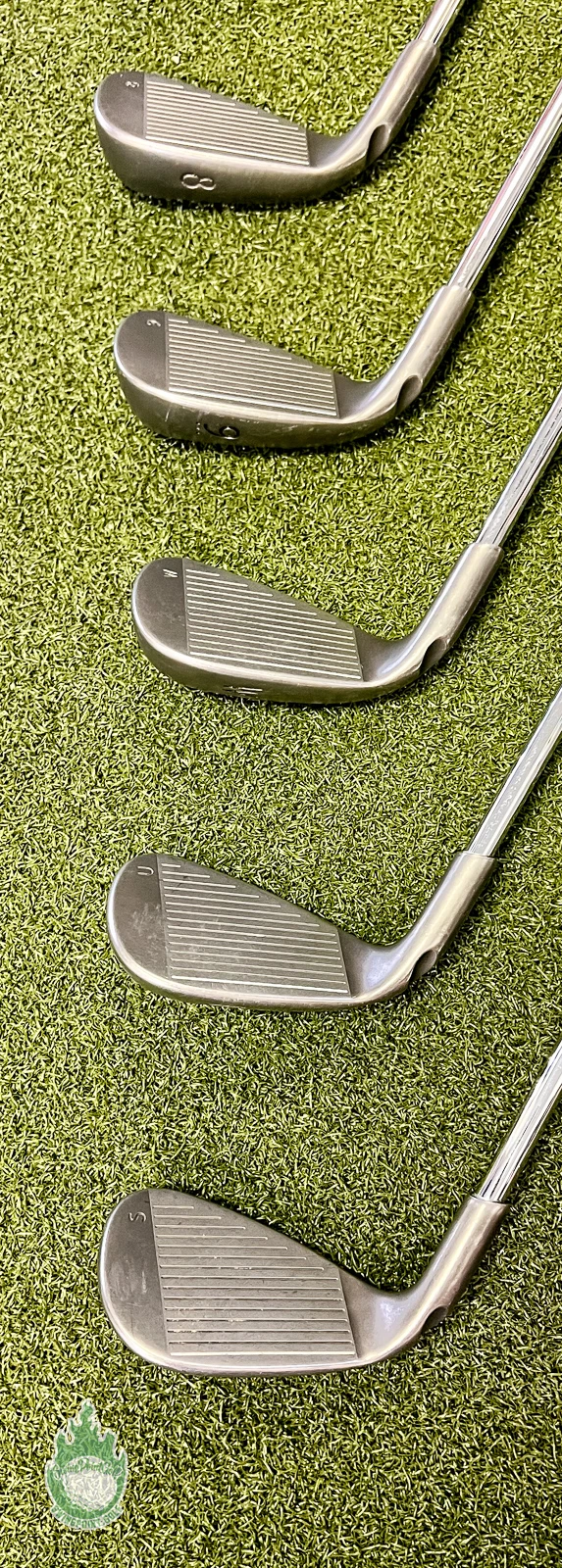 Used Ping Yellow Dot G25 Irons 6-PW/UW/SW CFS Regular Flex Steel Golf Club Set - Image 6