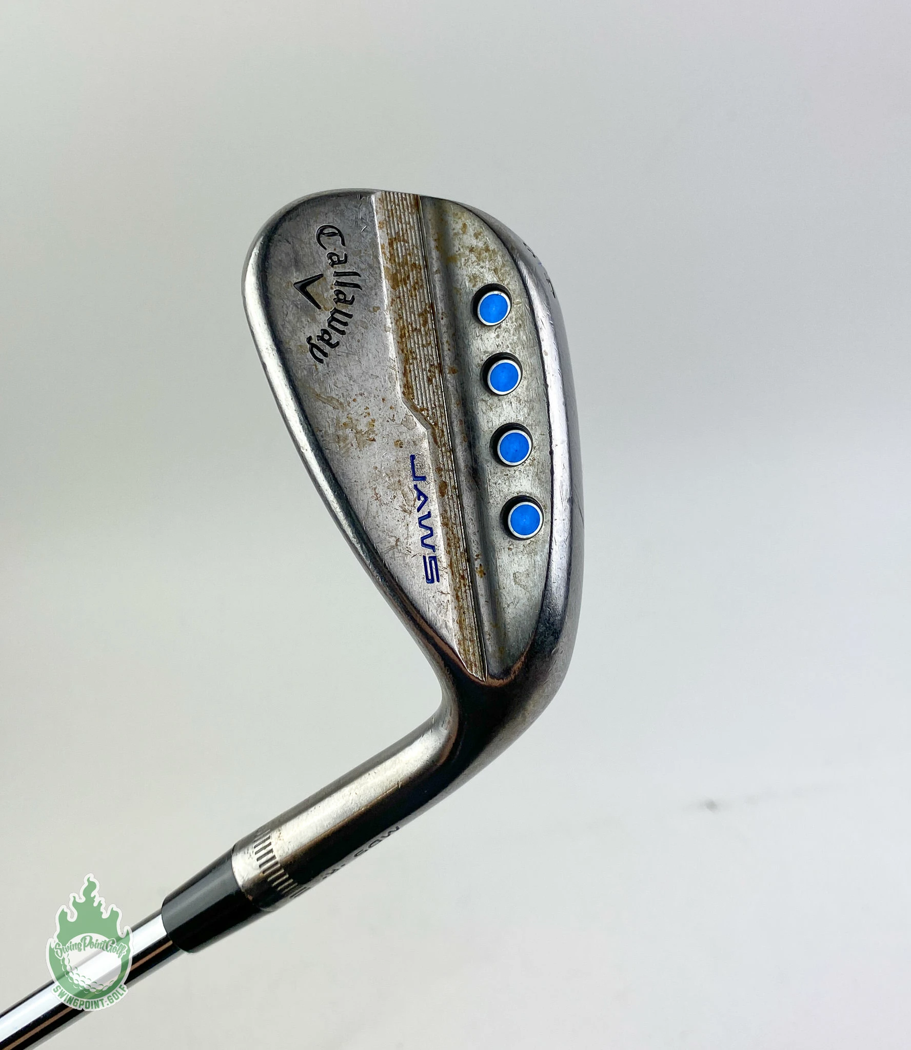 Used Callaway MD5 Jaws Raw S Grind Wedge 54*-10 Elevate Tour Stiff Steel Golf