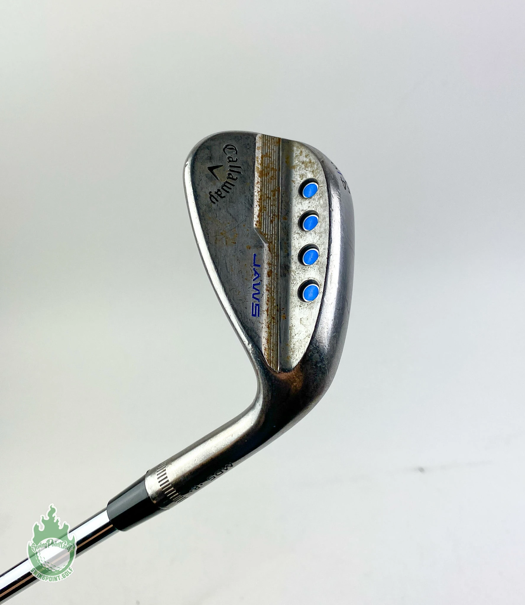 Used Callaway MD5 Jaws Raw S Grind Wedge 54*-10 Elevate Tour Stiff Steel Golf - Image 2