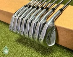 Used RH Titleist 620 CB Forged Irons 3-PW Project X 7.0 X-Stiff Steel Golf Set