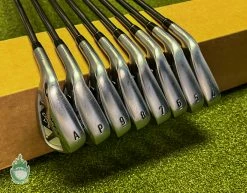 LH Callaway APEX Forged ’21 Irons 4-PW/AW Dart 75g Regular Graphite Golf Set