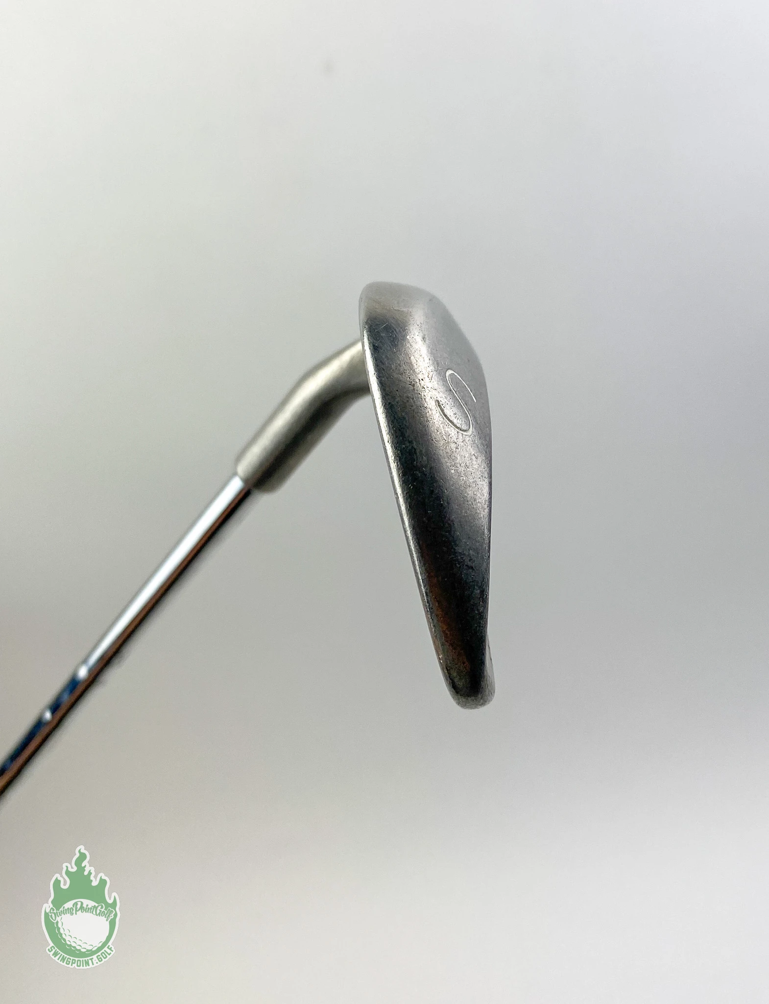 RH Ping Karsten Orange Dot Ping Eye 2 Sand Wedge Steel Stiff Flex Golf Club - Image 5