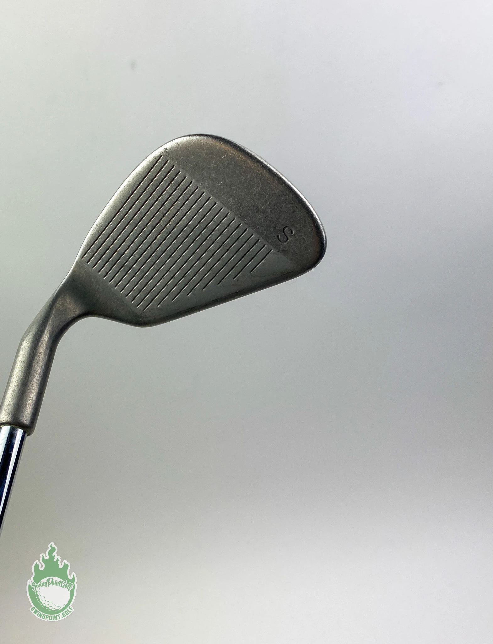 RH Ping Karsten Orange Dot Ping Eye 2 Sand Wedge Steel Stiff Flex Golf Club - Image 4