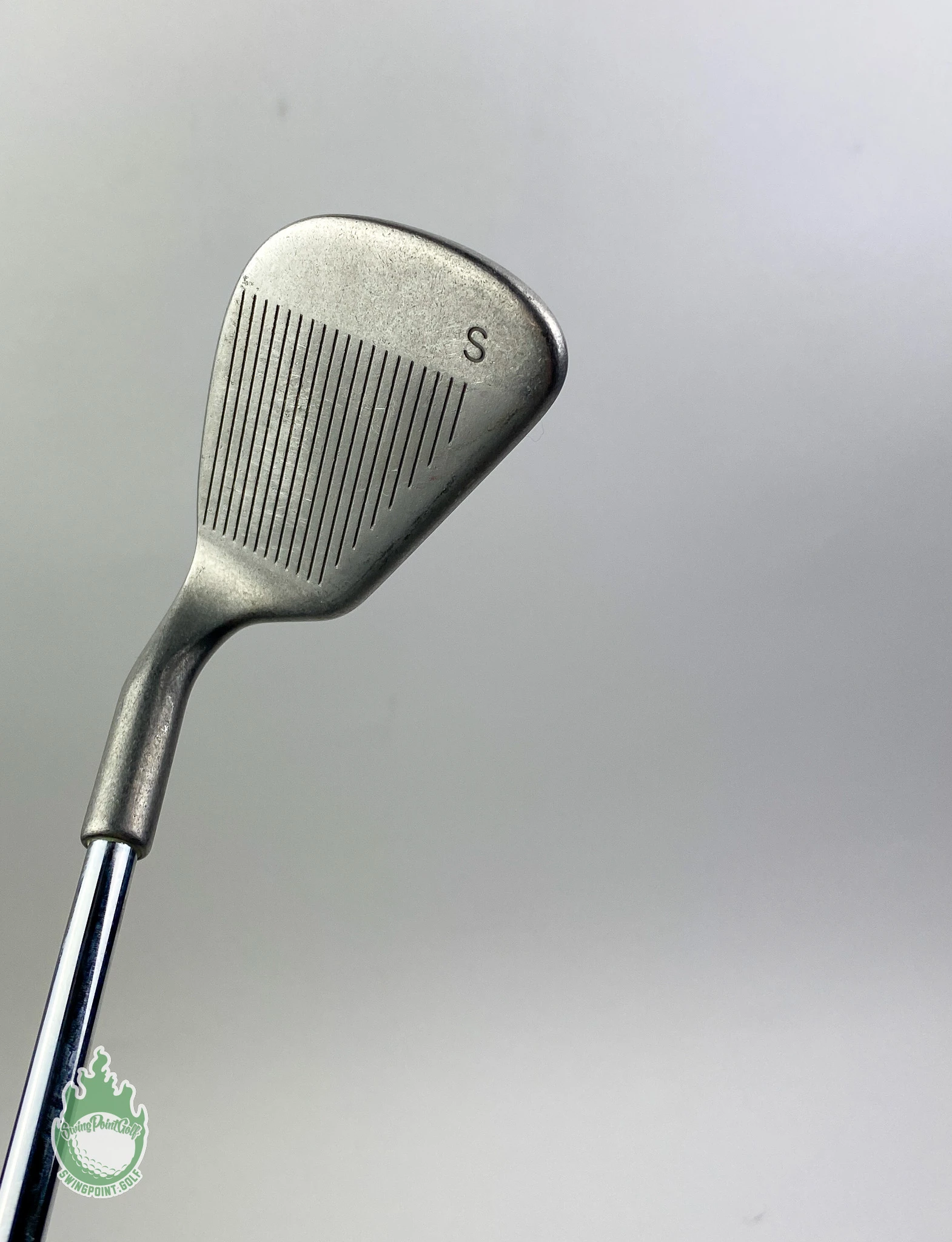 RH Ping Karsten Orange Dot Ping Eye 2 Sand Wedge Steel Stiff Flex Golf Club - Image 7