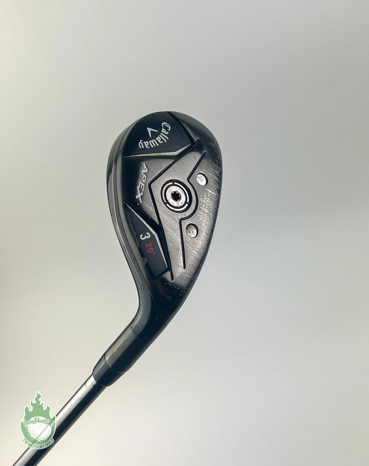 Used Callaway APEX ’19 3 Hybrid 20* Catalyst 70g 6.0 Stiff Graphite Golf Club
