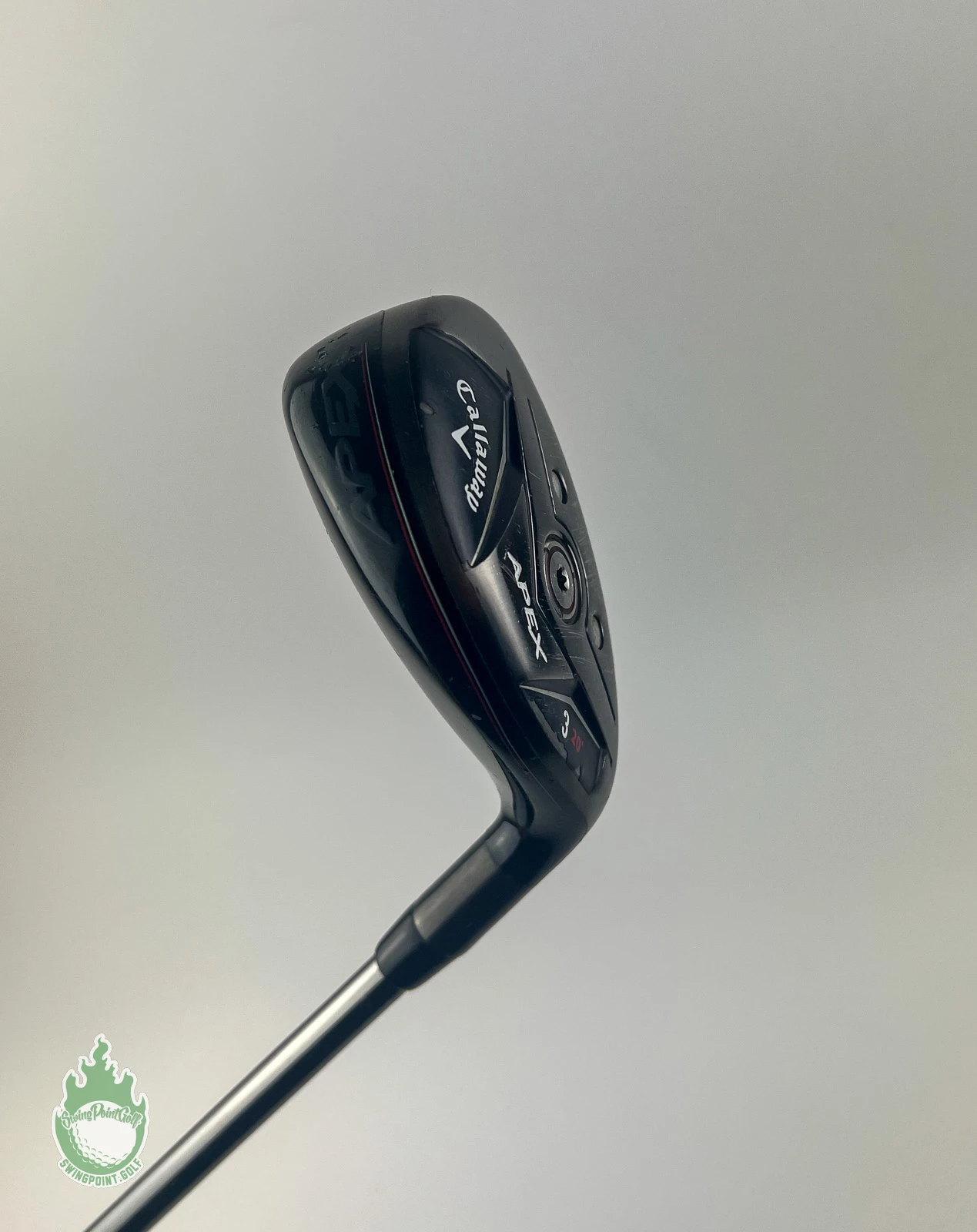 Used Callaway APEX ’19 3 Hybrid 20* Catalyst 70g 6.0 Stiff Graphite Golf Club - Image 11