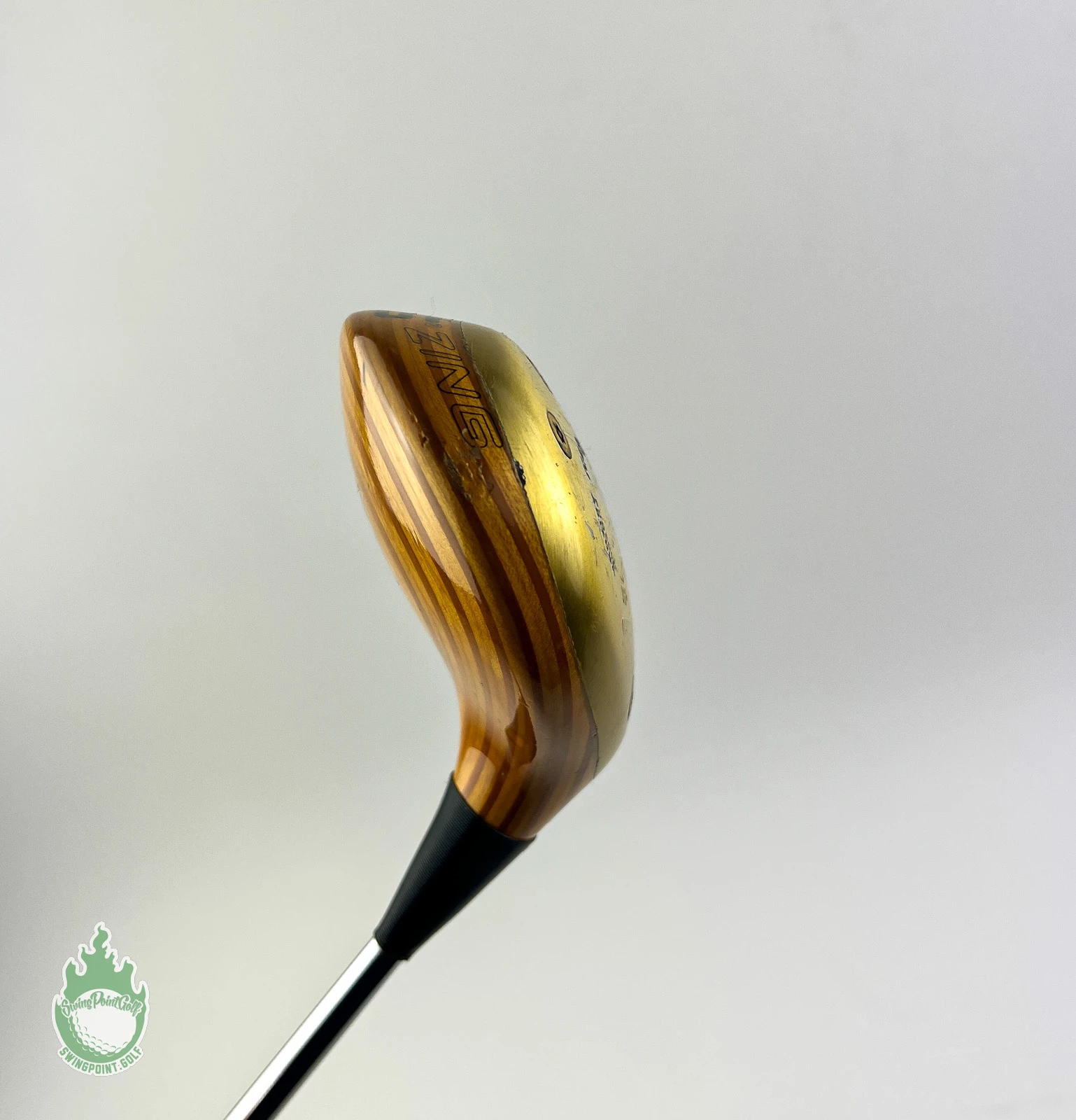 Used RH Ping Karsten Zing Blonde Fairway 3 Wood KT-M Stiff Flex Steel Golf Club - Image 11