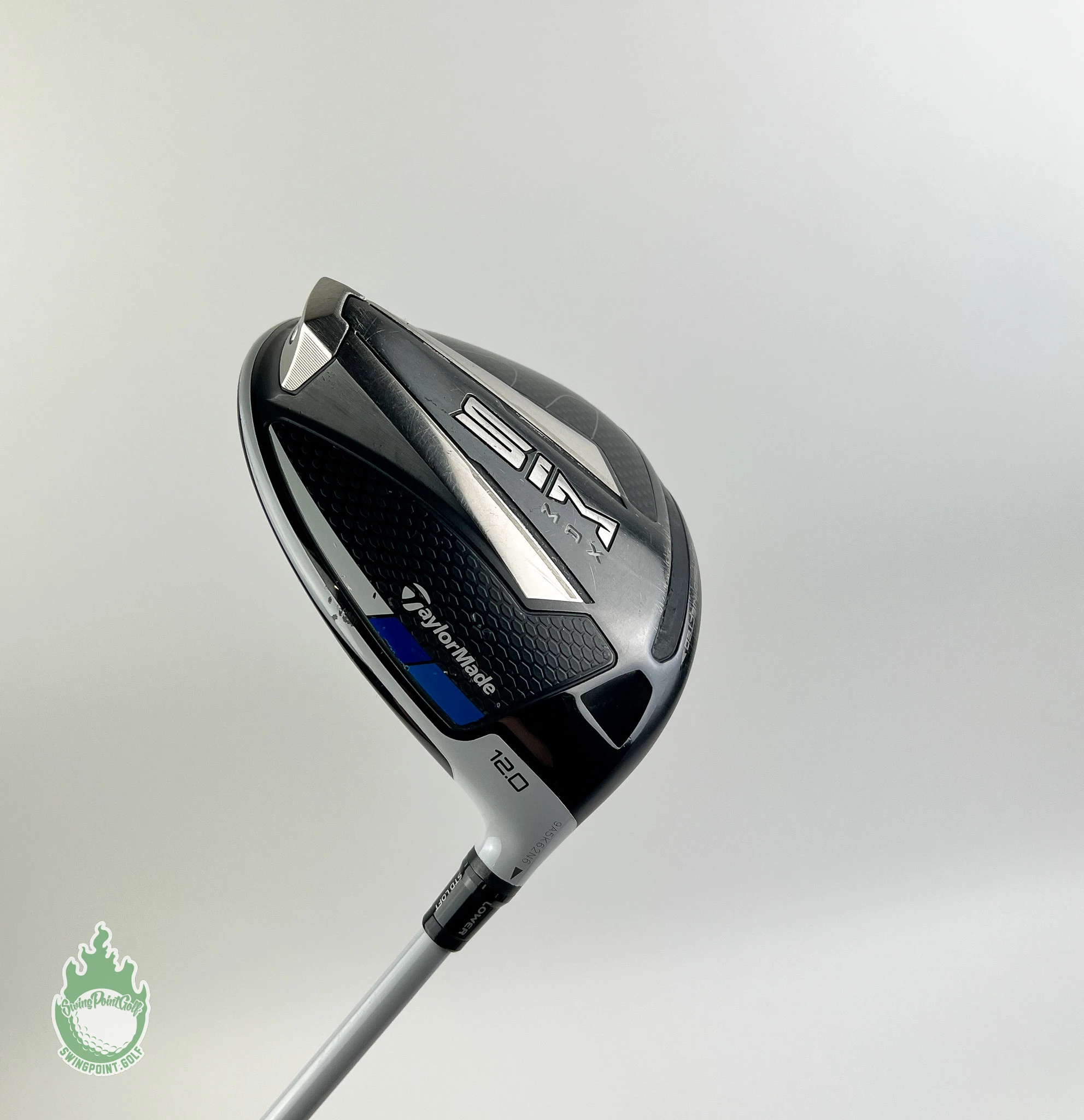 Used TaylorMade SIM MAX Driver 12* Aldila NV 45g Ladies Flex Graphite Golf Club - Image 2