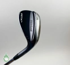 Used Right Hand Cleveland RTX 4 Wedge 58*-09 Mid Grind Wedge Flex Steel Golf