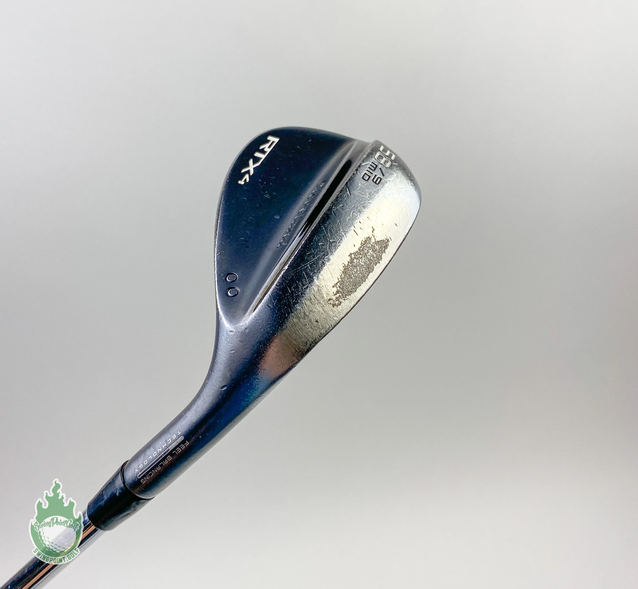 Used Right Hand Cleveland RTX 4 Wedge 58*-09 Mid Grind Wedge Flex Steel Golf - Image 4