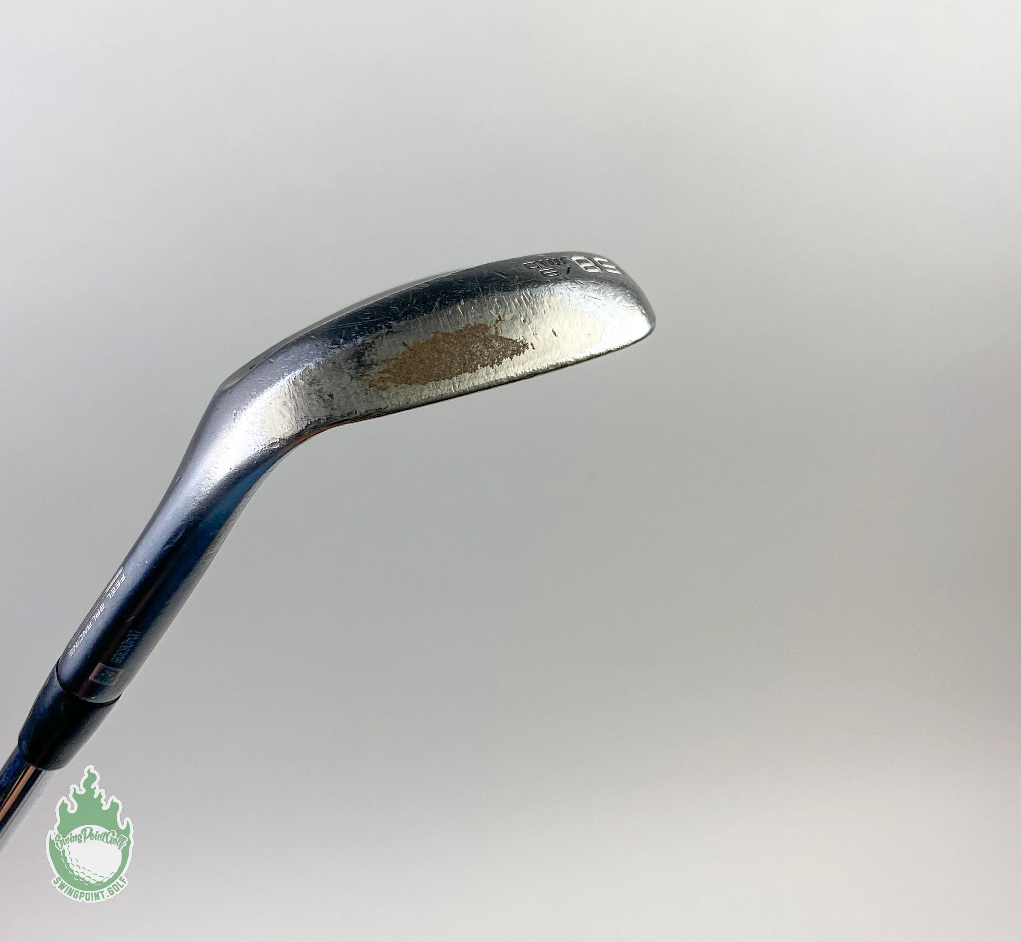 Used Right Hand Cleveland RTX 4 Wedge 58*-09 Mid Grind Wedge Flex Steel Golf - Image 5