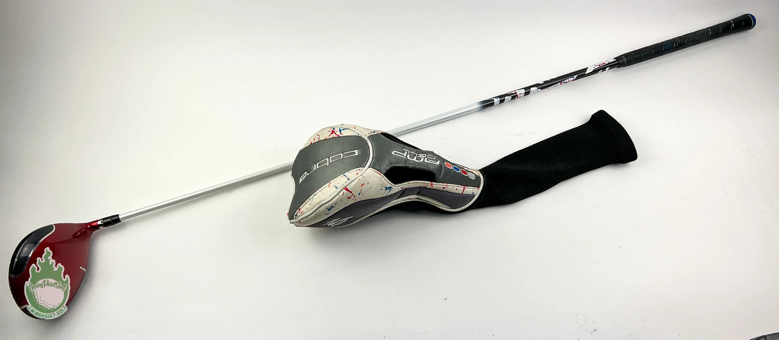 Used RH Cobra AMP Cell Red Driver 8.5*-11.5* 63g X-Stiff Graphite Golf Club - Image 3