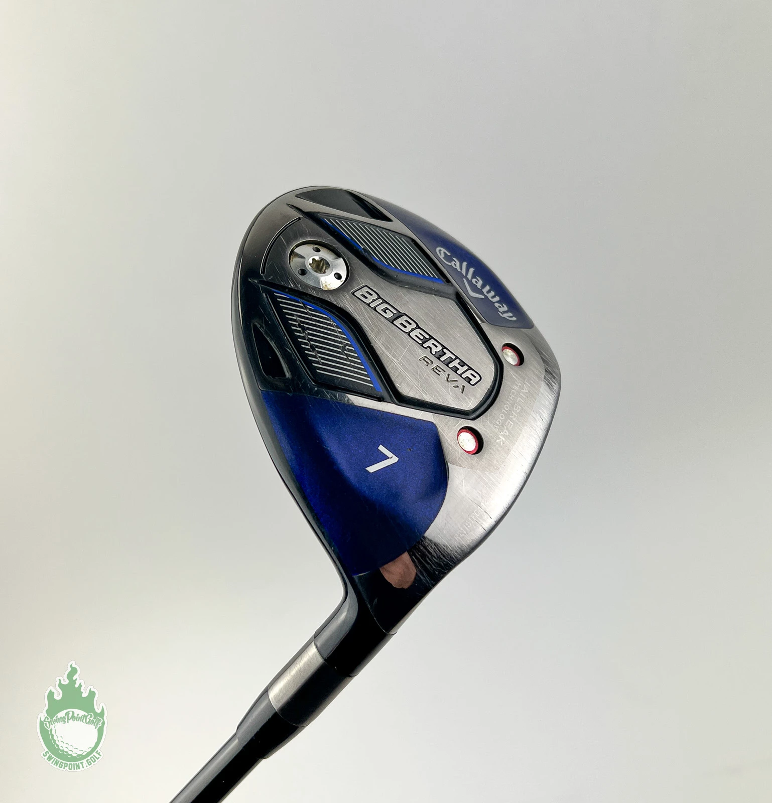 Used RH Callaway Big Bertha REVA Fairway 7 Wood 45g Regular Graphite Golf Club