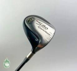 Used RH TaylorMade R580 Series Fairway 3 Wood 15* Stiff Flex Graphite Golf Club