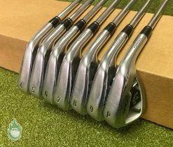 Used Callaway APEX Forged ’21 Irons 4-PW Elevate ETS 95g Stiff Steel Golf Set