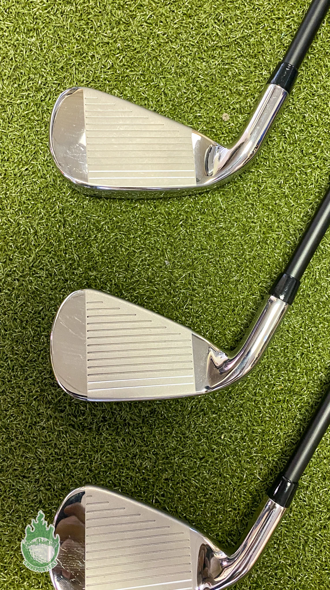 Used RH Callaway Mavrik Irons 4-7 KBS TGI 90g Stiff Flex Graphite Golf Club Set - Image 8