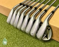 Used Right Handed TaylorMade R7 Irons 4-PW/SW 90g Stiff Steel Golf Club Set
