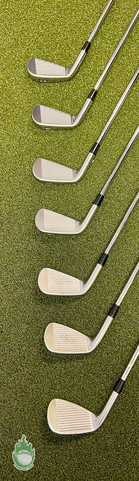 Used Titleist AP2 714 Forged Irons 3-9 DG S300 Stiff Flex Steel Golf Club Set - Image 4