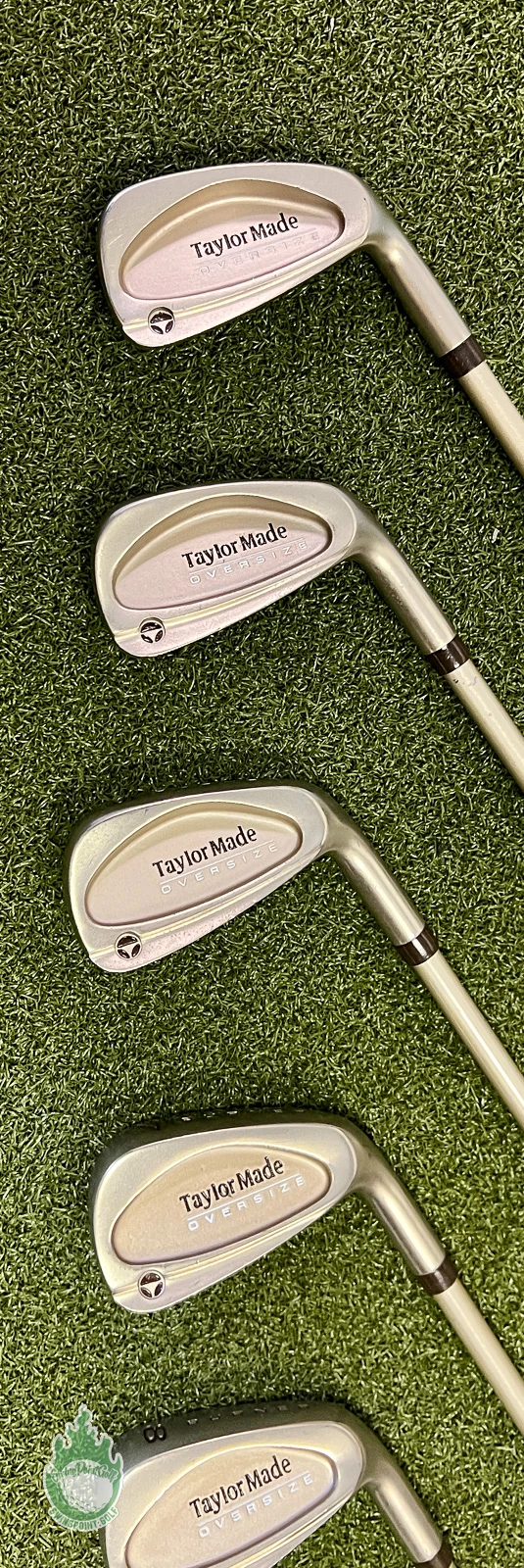 Used RH TaylorMade Burner Oversize Irons 4-PW 60g Ladies Graphite Golf Club Set - Image 9