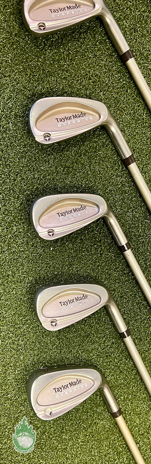 Used RH TaylorMade Burner Oversize Irons 4-PW 60g Ladies Graphite Golf Club Set - Image 8