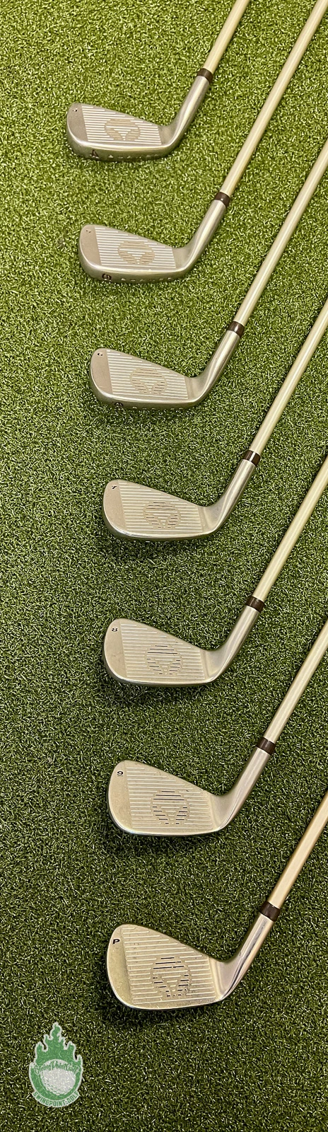 Used RH TaylorMade Burner Oversize Irons 4-PW 60g Ladies Graphite Golf Club Set - Image 4