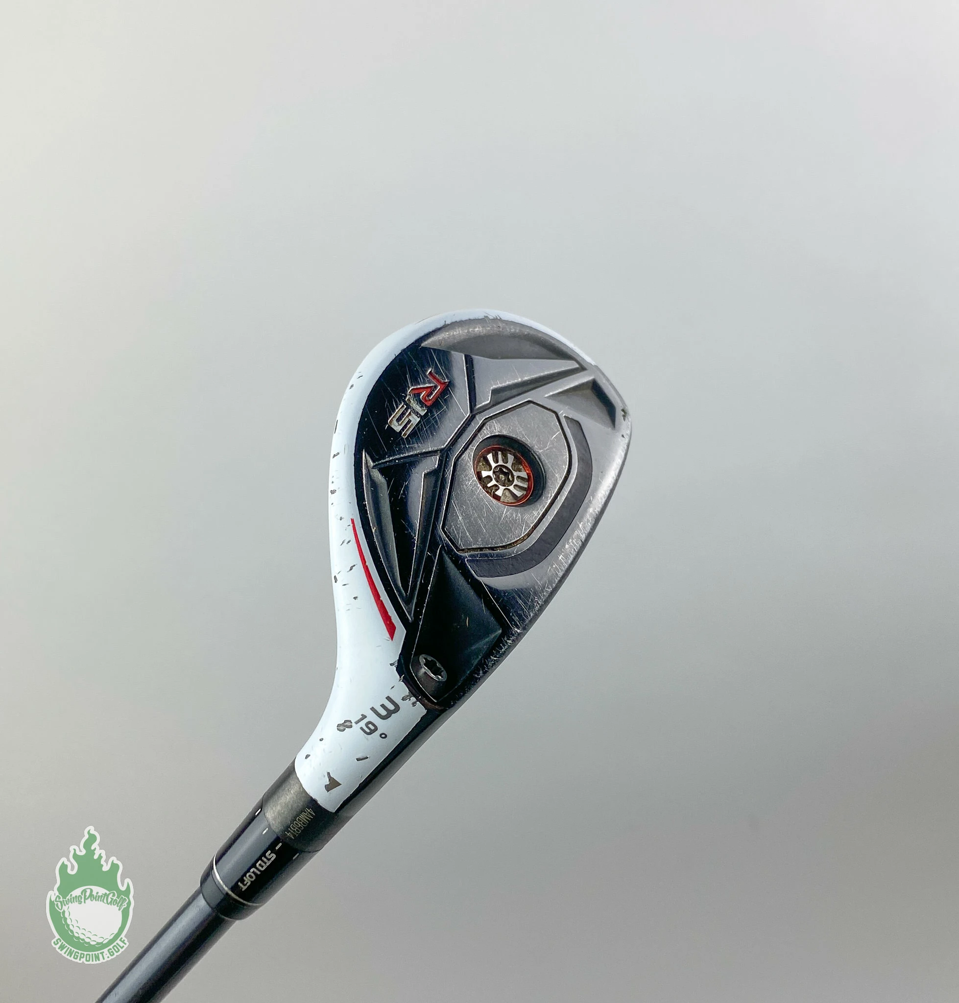 TaylorMade R15 Rescue 3 Hybrid 19* Speeder77 Stiff Flex Graphite Golf CP2 Wrap