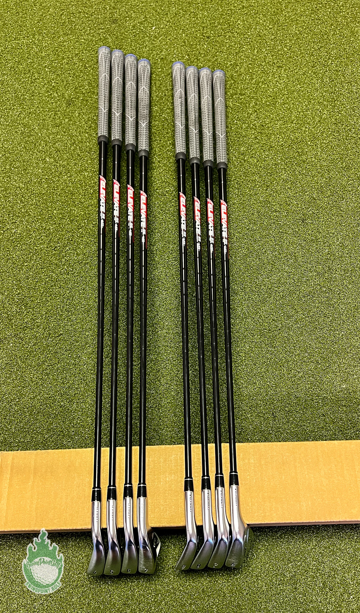 Used Callaway APEX/ APEX Pro Forged ’21 Irons 4-PW/AW 95g Stiff Steel Golf Set - Image 10