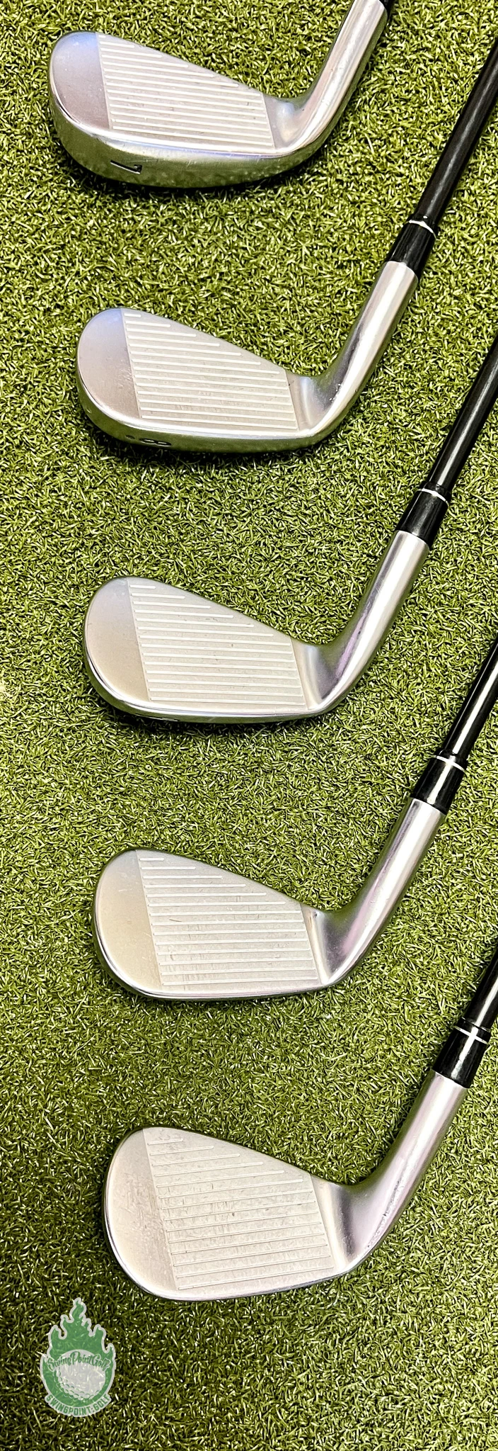Used Callaway APEX/ APEX Pro Forged ’21 Irons 4-PW/AW 95g Stiff Steel Golf Set - Image 6