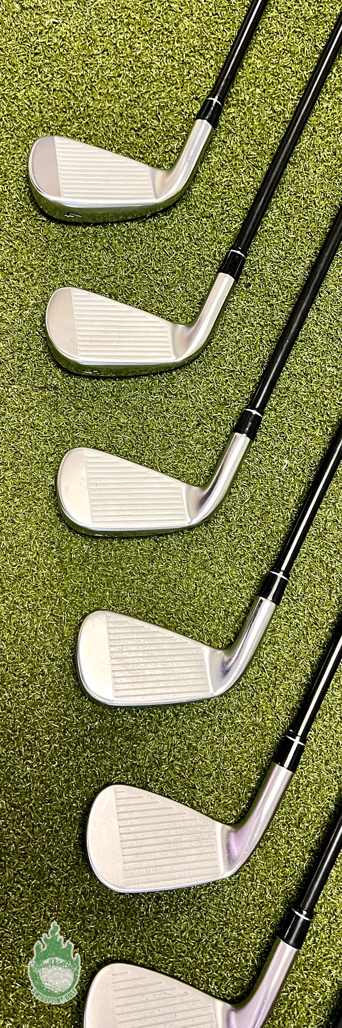 Used Callaway APEX/ APEX Pro Forged ’21 Irons 4-PW/AW 95g Stiff Steel Golf Set - Image 5