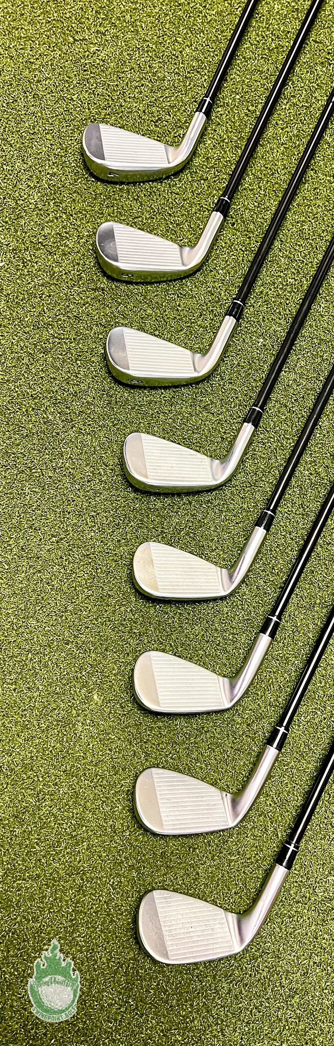 Used Callaway APEX/ APEX Pro Forged ’21 Irons 4-PW/AW 95g Stiff Steel Golf Set - Image 4