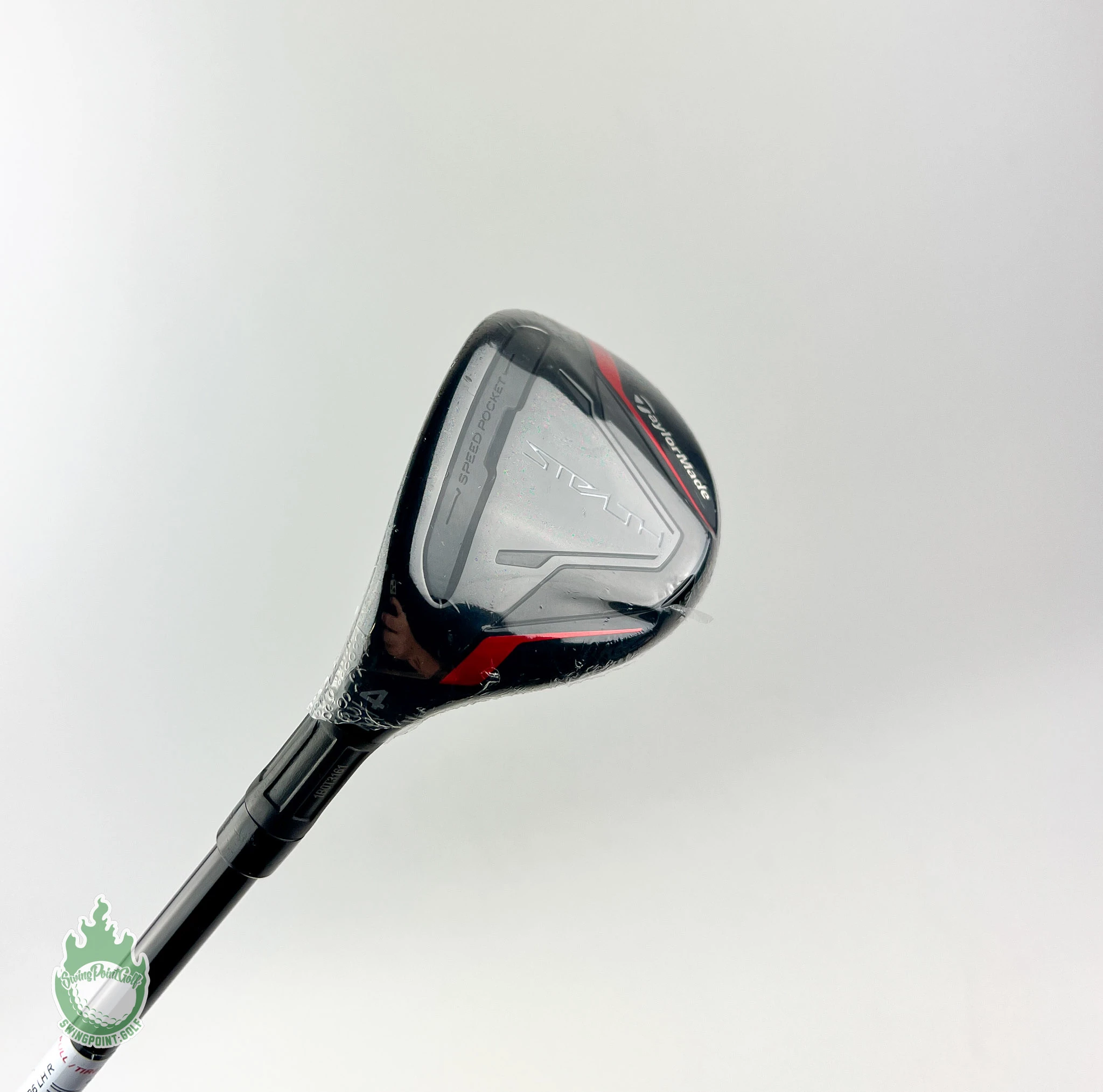 New LEFT HAND TaylorMade Stealth 4 Hybrid 22* 6-R Regular Flex Graphite Golf