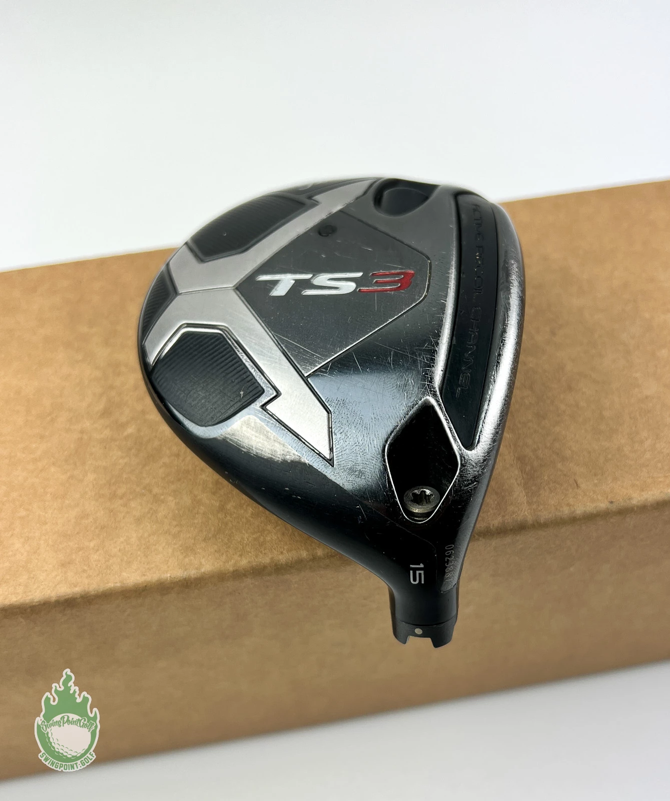 Used Right Handed Titleist TS3 Fairway 3 Wood 15* HEAD ONLY Golf Club - Image 2
