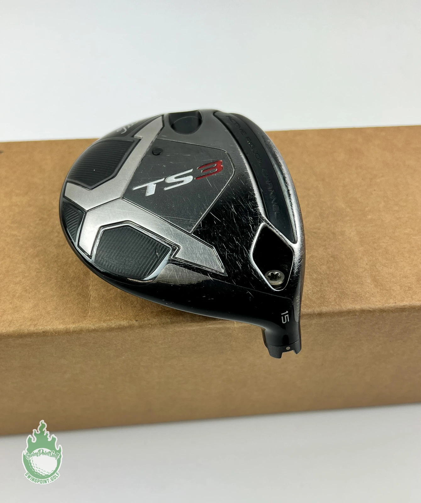 Used Right Handed Titleist TS3 Fairway 3 Wood 15* HEAD ONLY Golf Club - Image 3