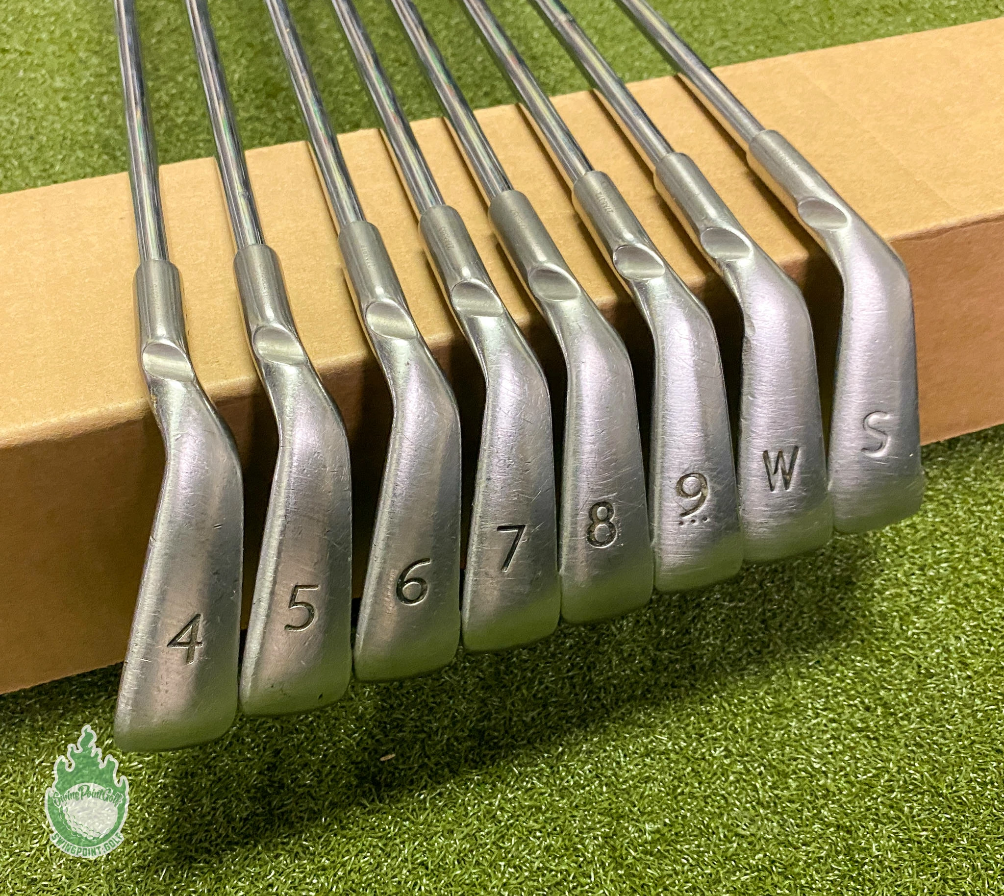 Used RH Ping Black Dot G25 Irons 4-PW/SW CFS Regular Flex Steel Golf Club Set - Image 3