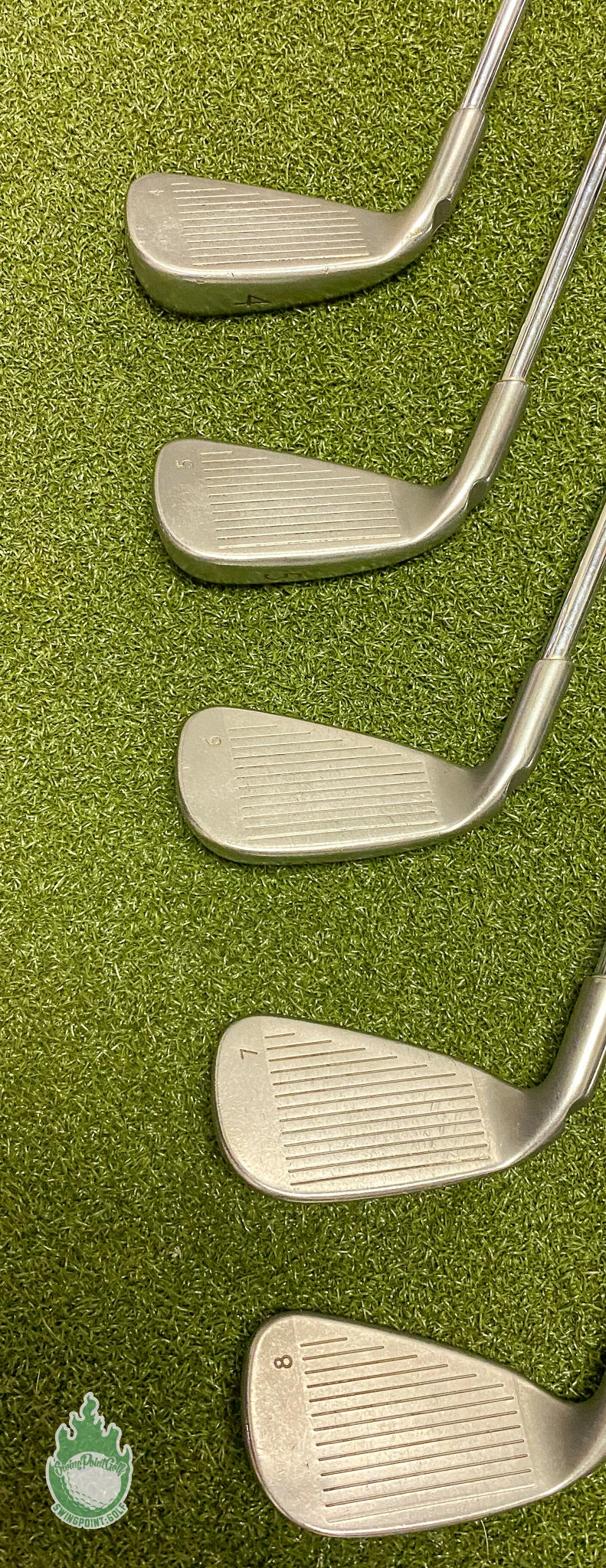 Used RH Ping Black Dot G25 Irons 4-PW/SW CFS Regular Flex Steel Golf Club Set - Image 9