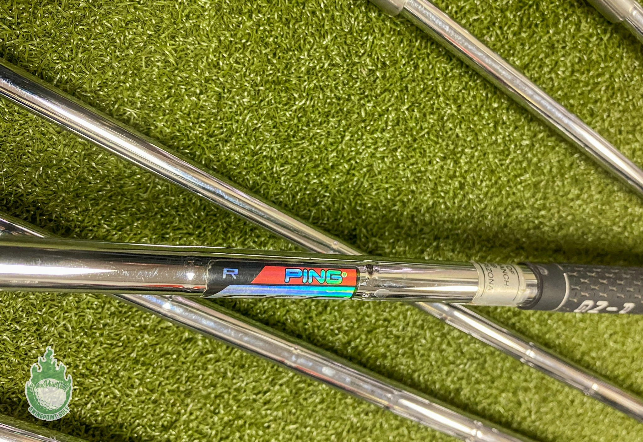 Used RH Ping Black Dot G25 Irons 4-PW/SW CFS Regular Flex Steel Golf Club Set - Image 8