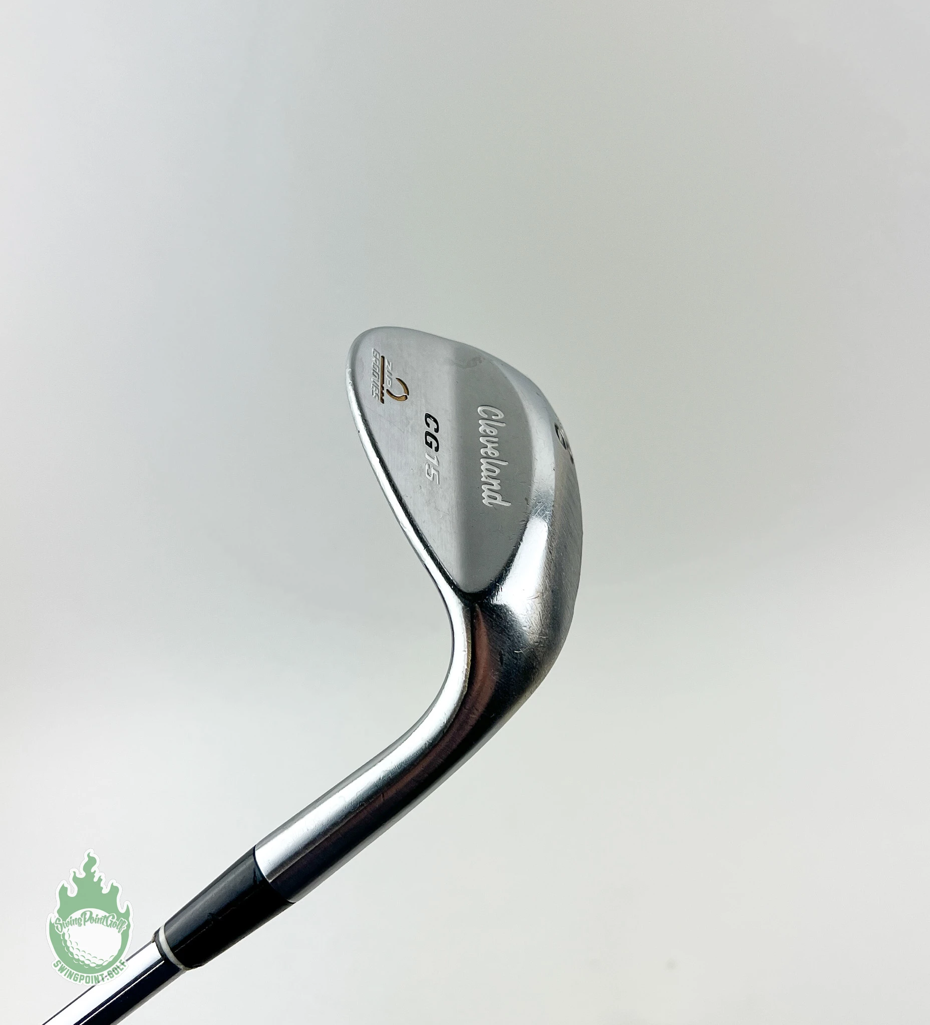 Used RH Cleveland CG15 Zip Grooves Wedge 60*-08 Wedge Flex Steel Golf Club - Image 2