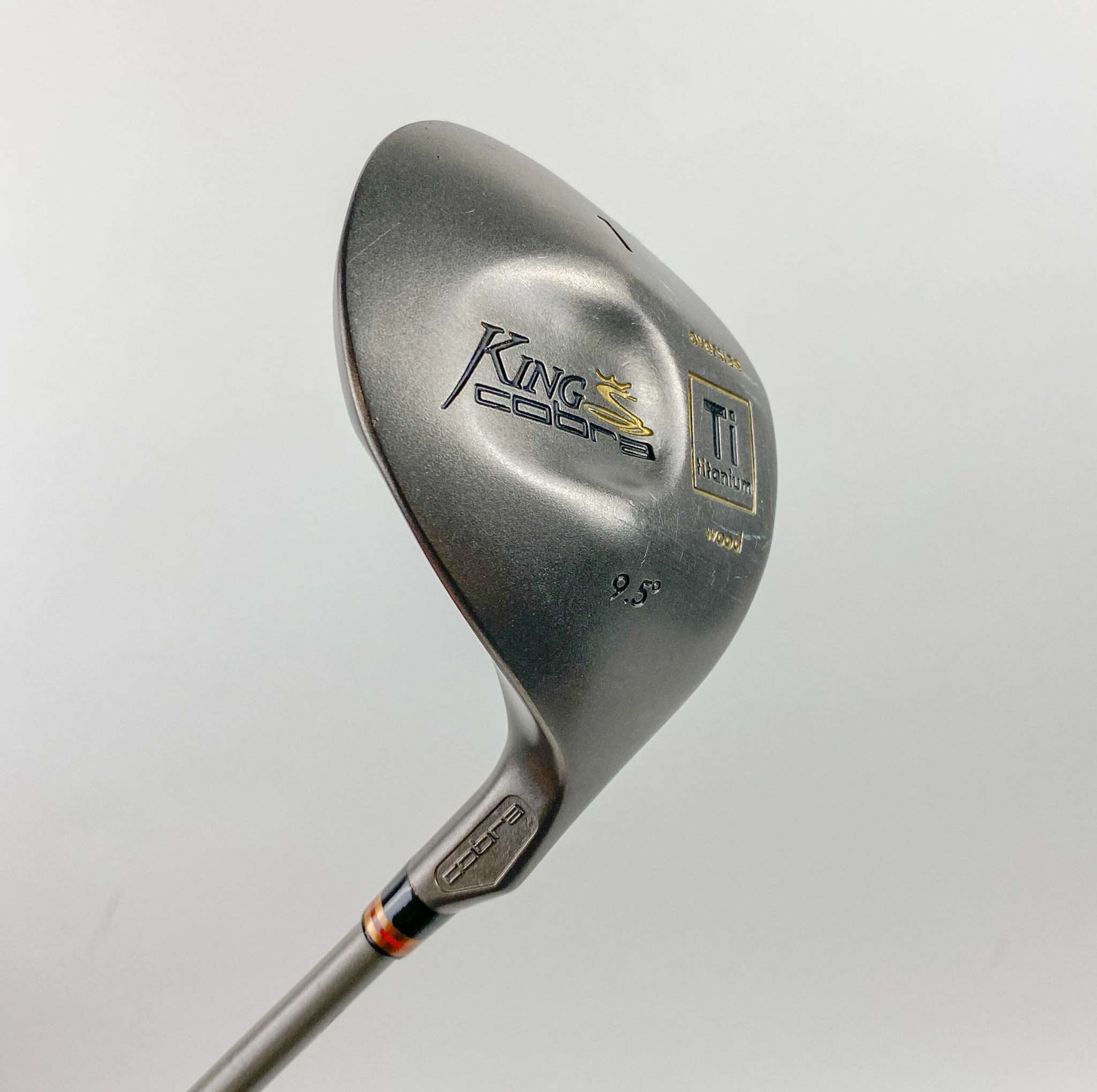 Used Right Handed Oversize King Cobra Golf Driver 9.5* Stiff Firm Flex Graphite - Image 3