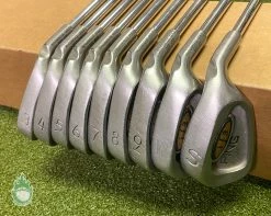 Used Ping Blue Dot I3 O-Size Irons 3-PW/SW JZ Regular Flex Steel Golf Club Set
