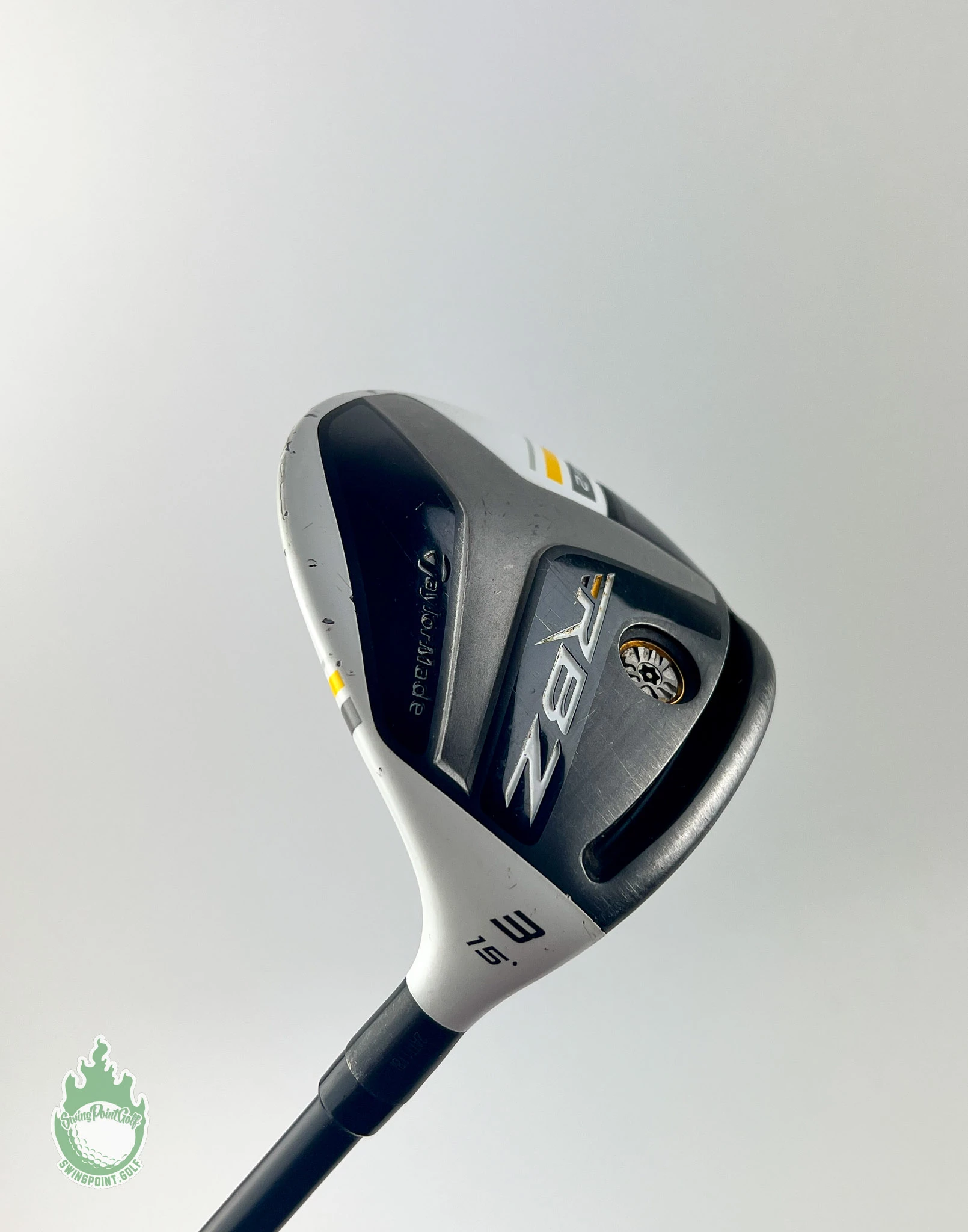 Used TaylorMade RBZ Stage 2 Fairway 3 Wood 15* 60g Regular Graphite Golf Club