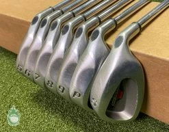 RH Callaway Big Bertha 1996 Irons 5-PW/SW Memphis 10″ Uniflex Steel Golf Set
