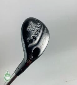 Used PXG 0317X 5 Hybrid 25* SteelFiber I70 Regular Flex Graphite Golf PURE Grip