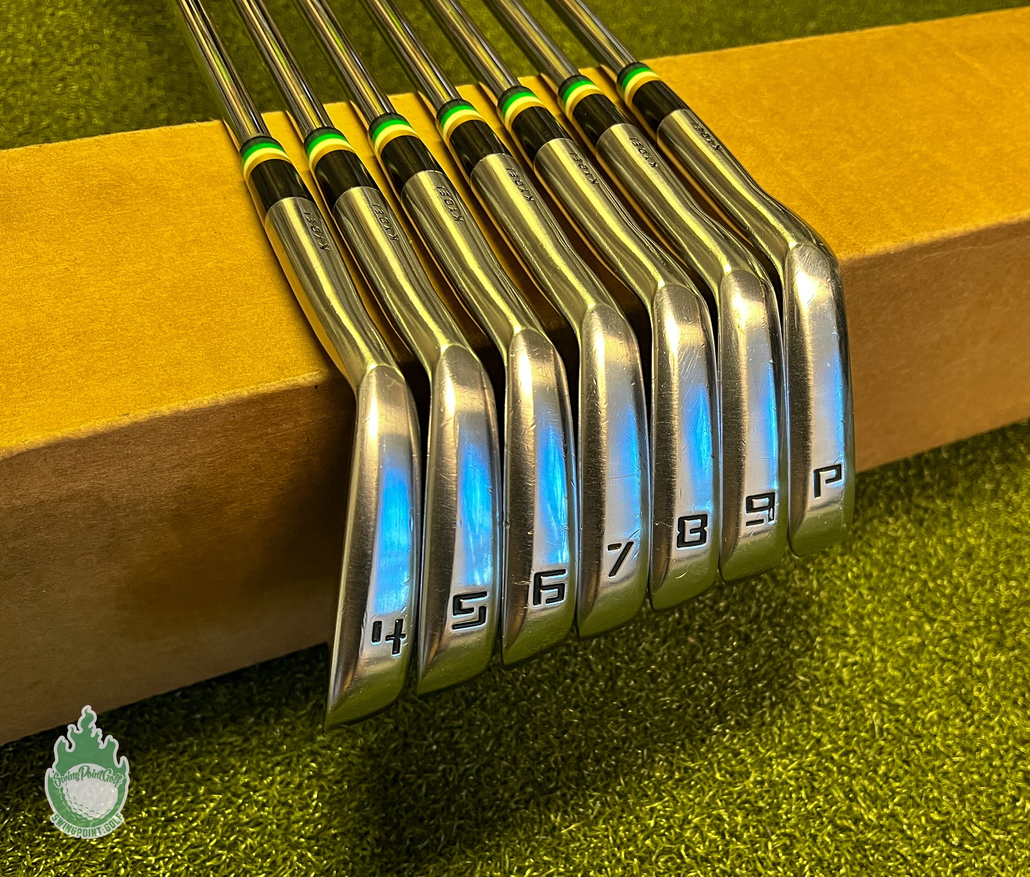 Used Kyoei CB Limited Irons 4-PW DG SL X100 X-Stiff Flex Steel Golf Set Japan - Image 2