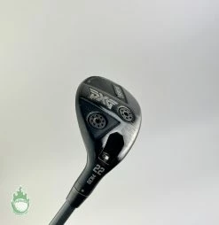 Used RH PXG 0317X Gen 4 4 Hybrid 22* Pro 2.0 8-S Stiff Flex Graphite Golf Club