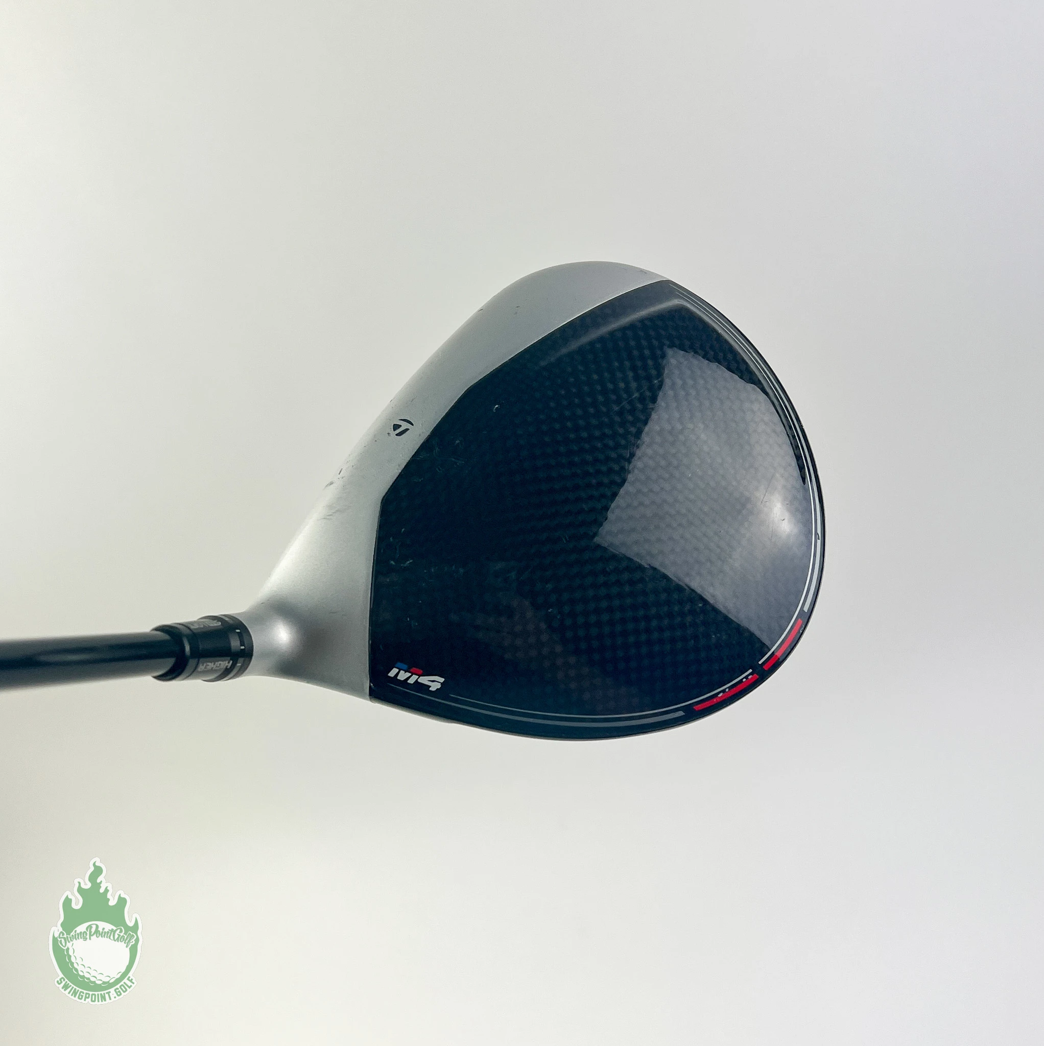 Used RH 2018 TaylorMade M4 Driver 10.5* ATMOS 5 Stiff Flex Graphite Golf Club - Image 7